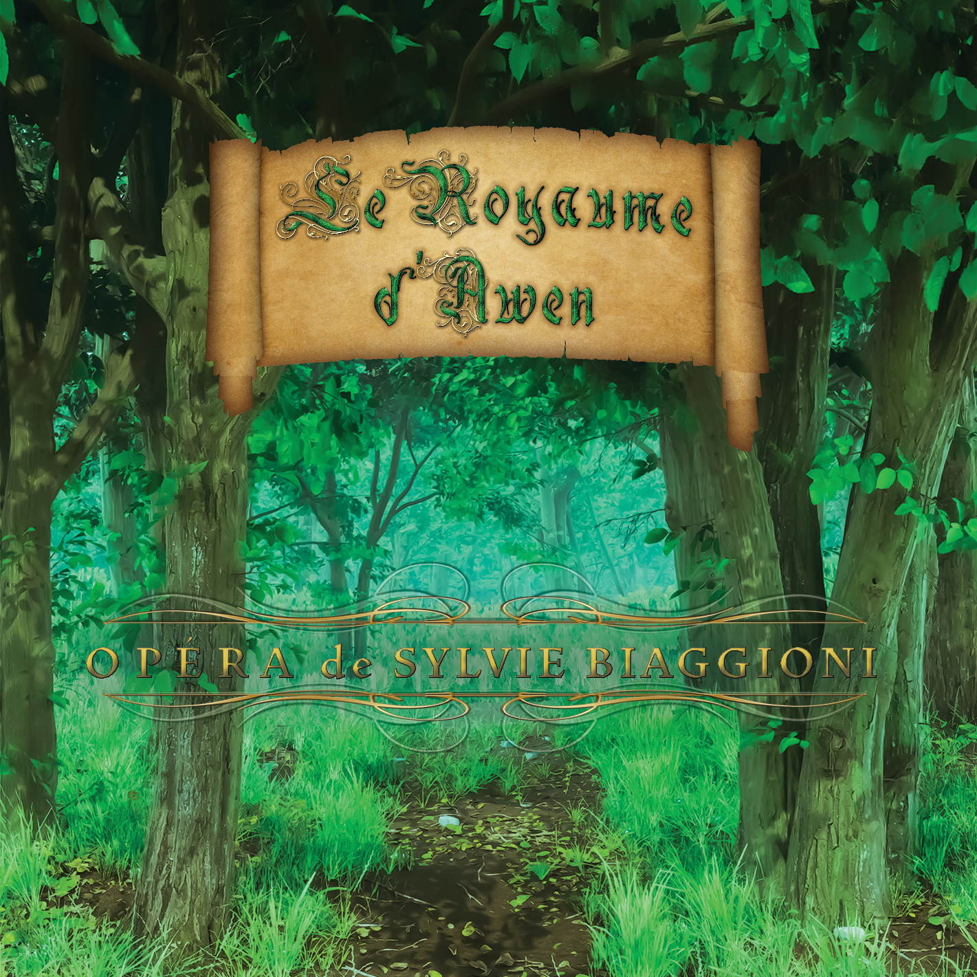 Le Royaume D'AWEN - Sylvie Biaggioni CD COVER